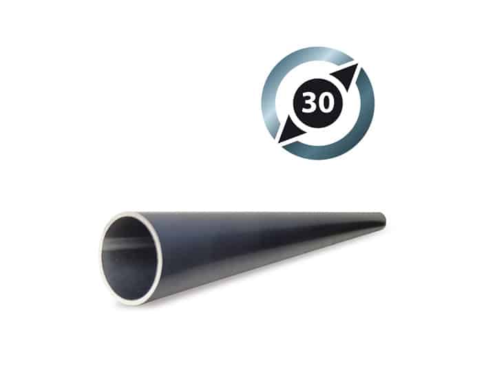 tube aluminium d30 tube alu
