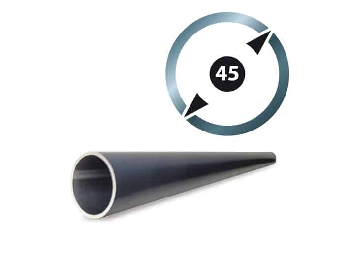tube aluminium d45 tube alu